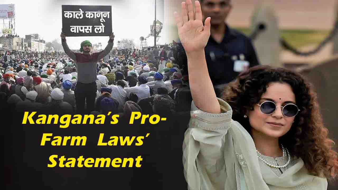 Kangana Ranaut’s pro-farm laws’ statement ruffles BJP,