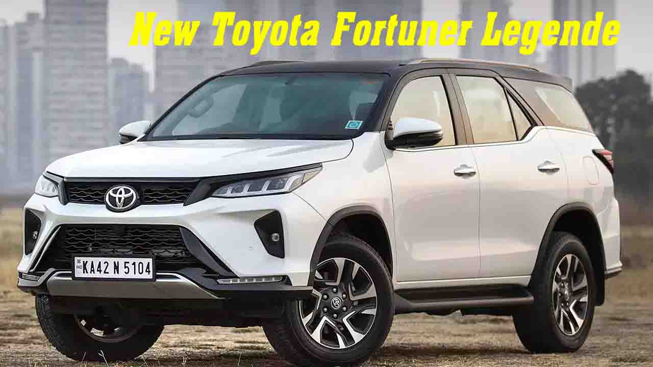 Toyota Fortuner Legender: Premium look and advanced features make it different from other cars.